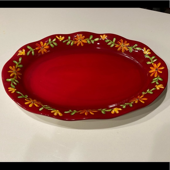 Oval serving Plate- Ariela Gates Ware - Picture 1 of 4